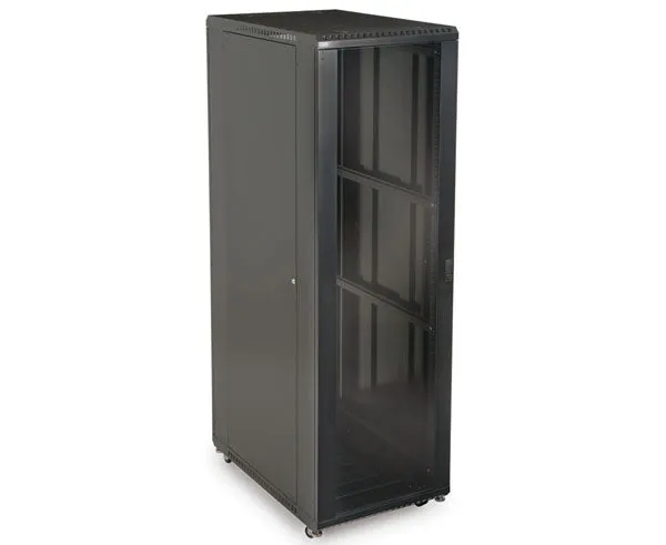 Network Rack, Server Enclosures, Glass Front, Solid Rear Doors