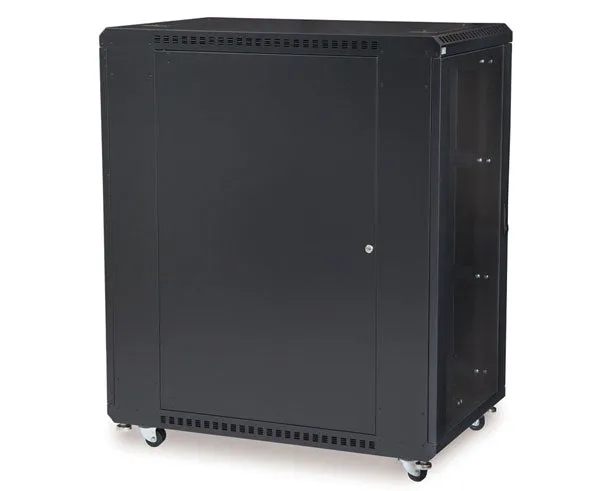 Network Rack, Server Enclosures, Glass Front, Solid Rear Doors