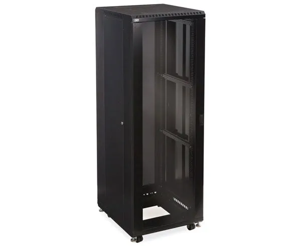 Network Rack, Server Enclosures, Glass Front, Solid Rear Doors