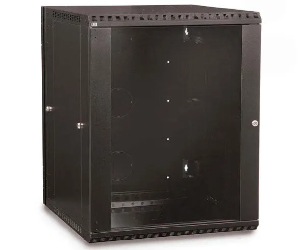 Network Rack, Swing-Out Wall Mount Enclosures, Glass Door