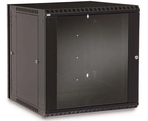 Network Rack, Swing-Out Wall Mount Enclosures, Glass Door