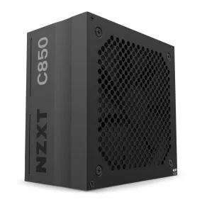 NZXT C850 ATX Power Supply, 80  Gold Fully Modular, Ghost Quiet PSU, C Series Gaming PSU