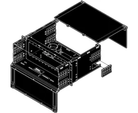 OCC RTC Fiber Patch Panel, Fixed, 4U, 12 Adapter Panel Capacity