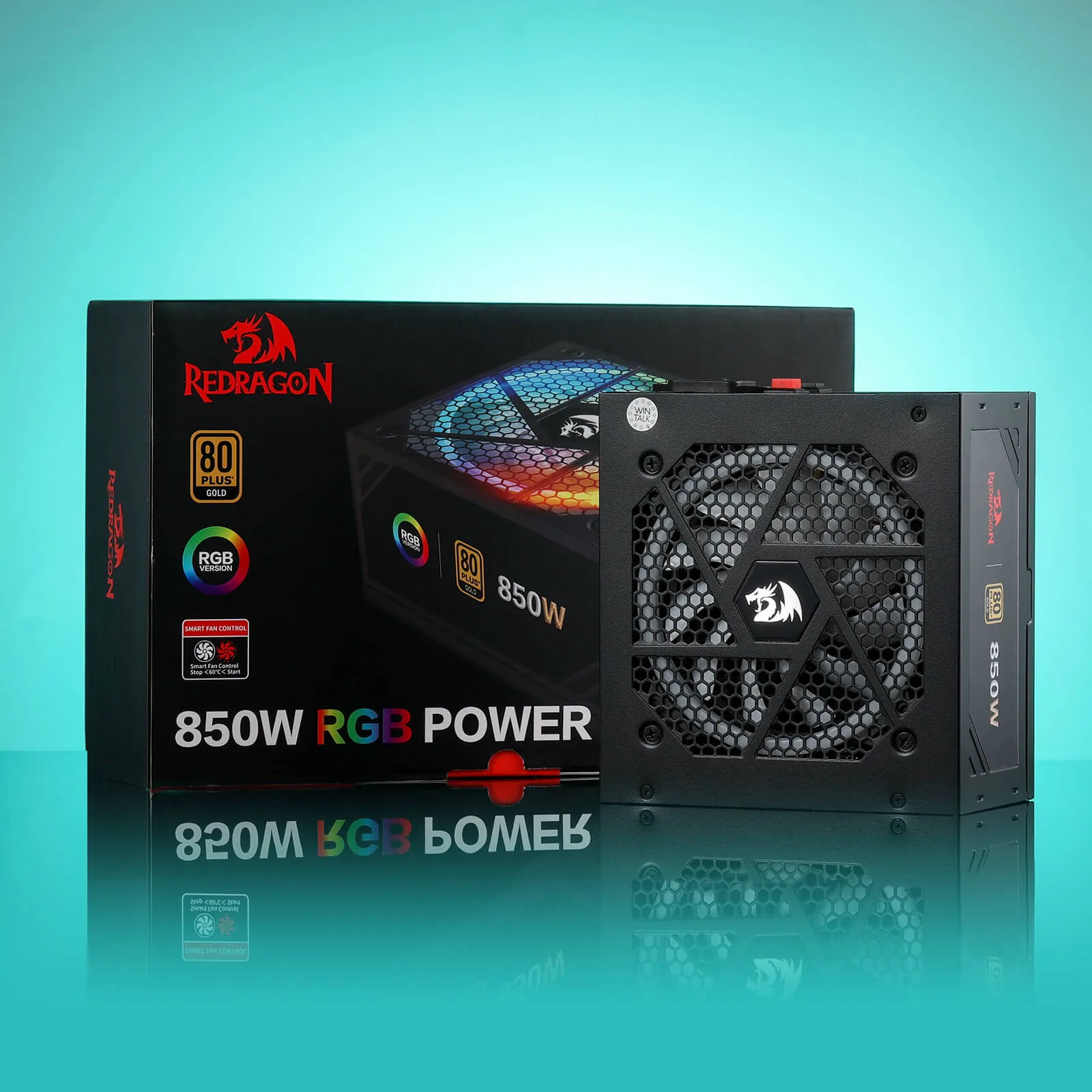 (Open Box) 80 Plus® Gold Certified Fully Modular RGB PSU, Black