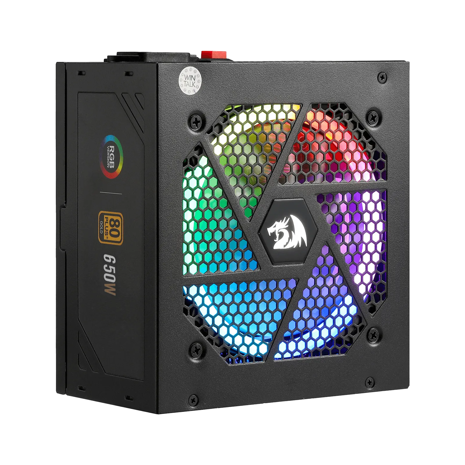 (Open Box) 80 Plus® Gold Certified Fully Modular RGB PSU, Black