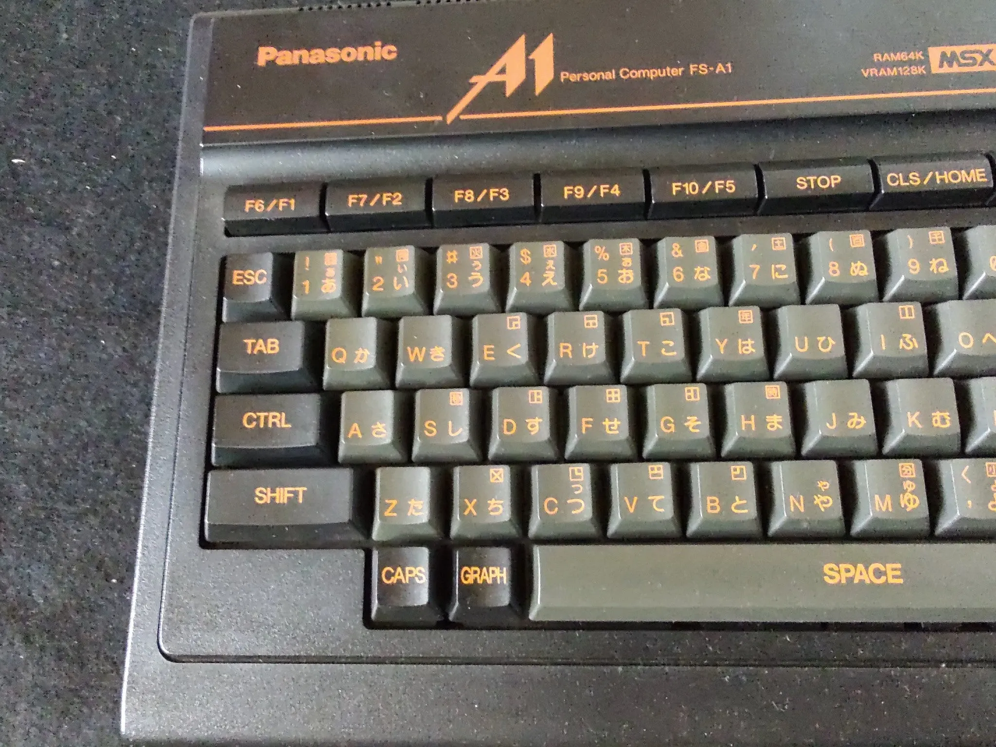 Panasonic MSX2 FS-A1 MK2 Personal Computer, Manual, PSU and Box, Working-f0828-