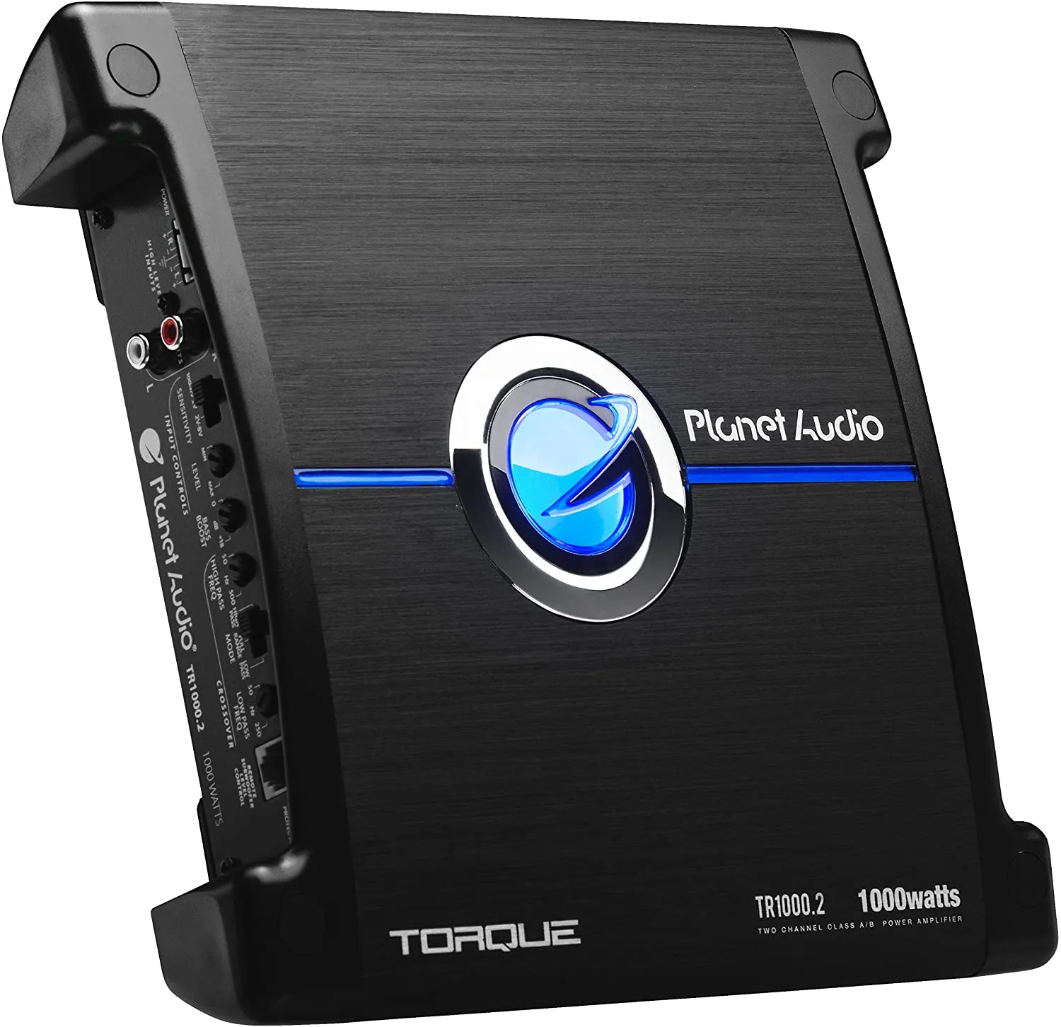 Torque Series Planet Audio TR1000.2 - 1,000 Watt, 2-Channel, Full-Range, Class AB Amplifier