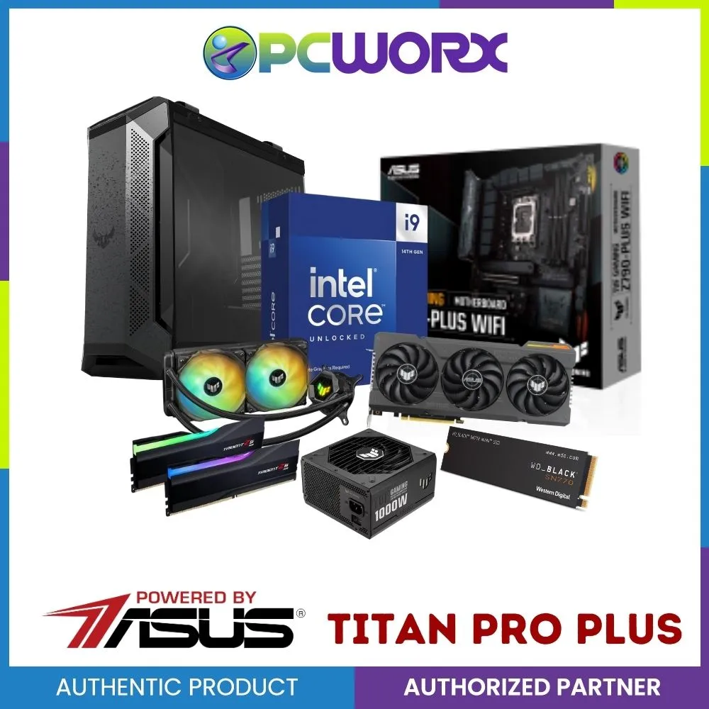 Powered by ASUS - TITAN PRO PLUS ntel® Core™ i9-14900KF Processor