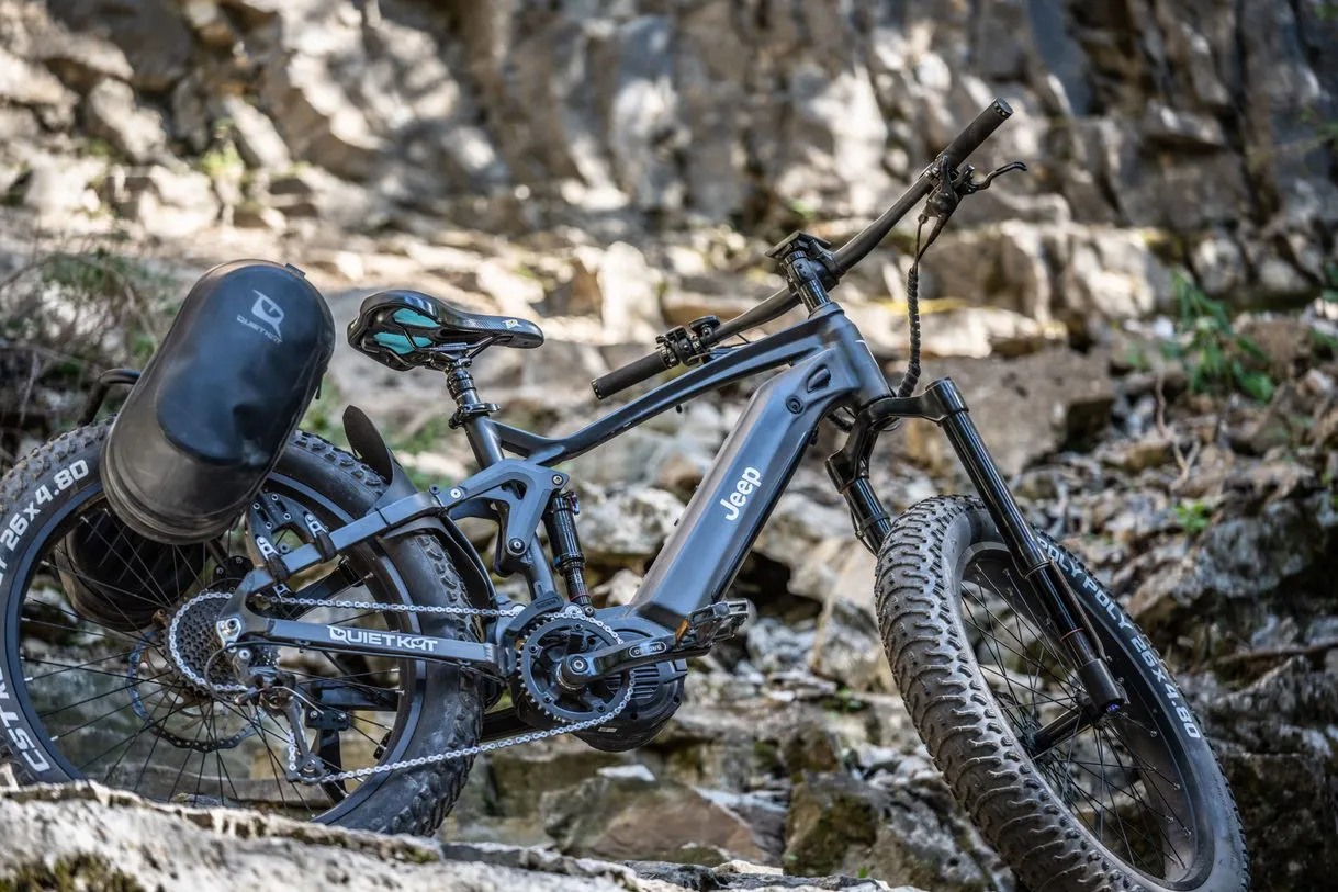 QuietKat Jeep E-Bike All-Terrain Hunting Electric Bike