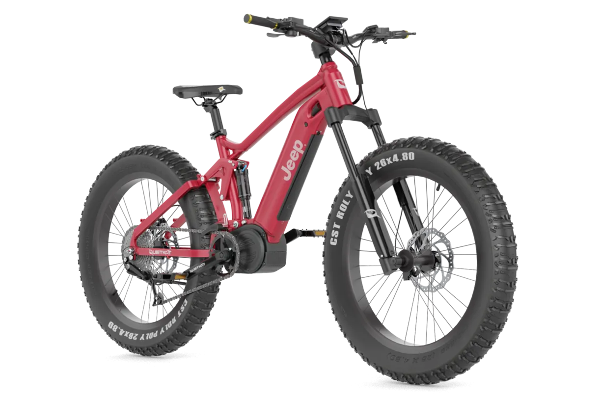 QuietKat Jeep E-Bike All-Terrain Hunting Electric Bike