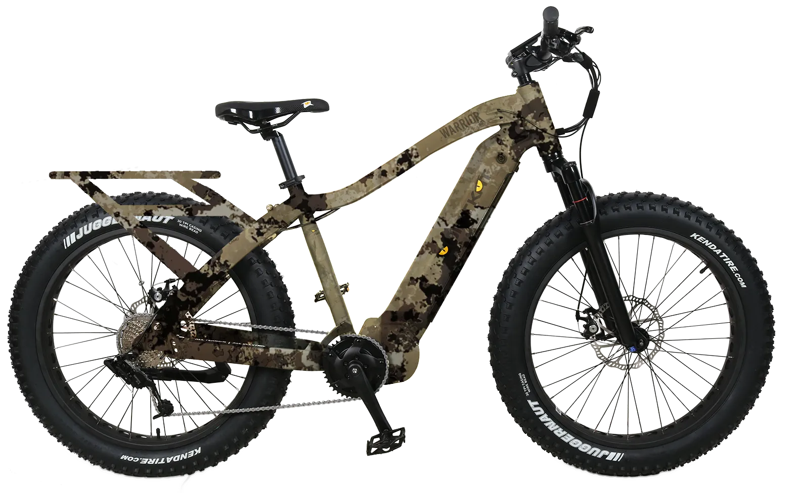 QuietKat Warrior 1000W Fat Tire Electric Mountain Bike