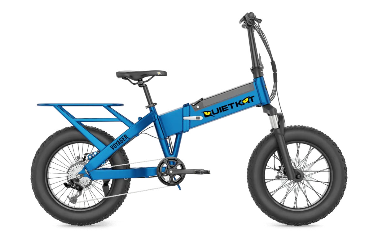 QuiteKat Voyager Off-Road Fat Tire Folding Electric Bike