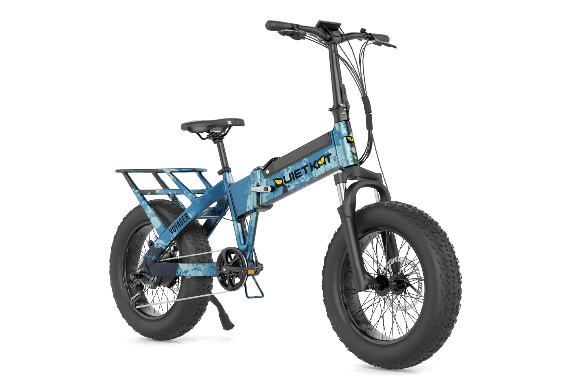 QuiteKat Voyager Off-Road Fat Tire Folding Electric Bike