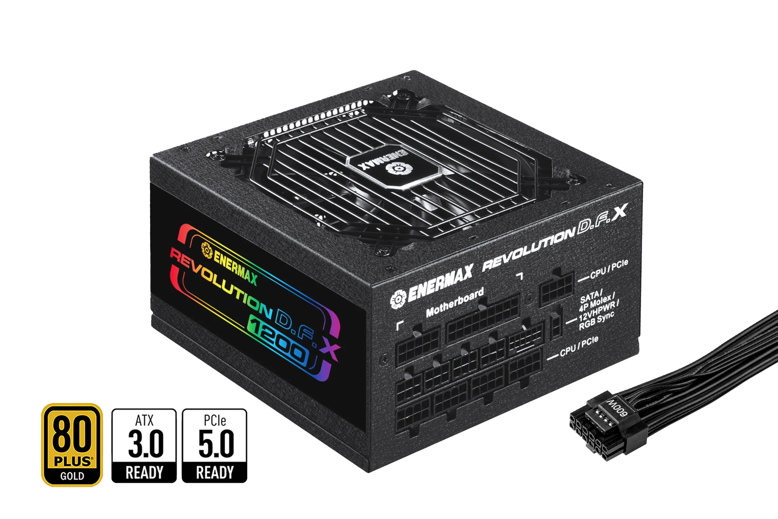 REVOLUTION D.F. X 1200W / 80 PLUS® Gold / ATX 3.0 Fully-Modular Power Supply