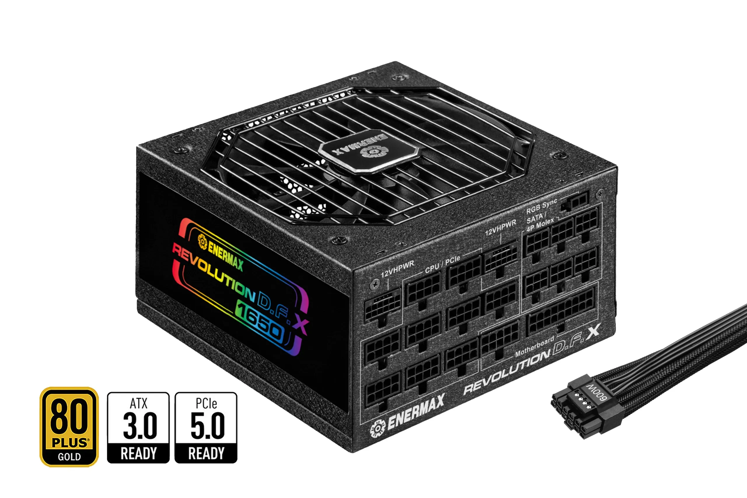 REVOLUTION D.F. X 1650W / 80 PLUS® Gold / ATX 3.0 Fully-Modular Power Supply