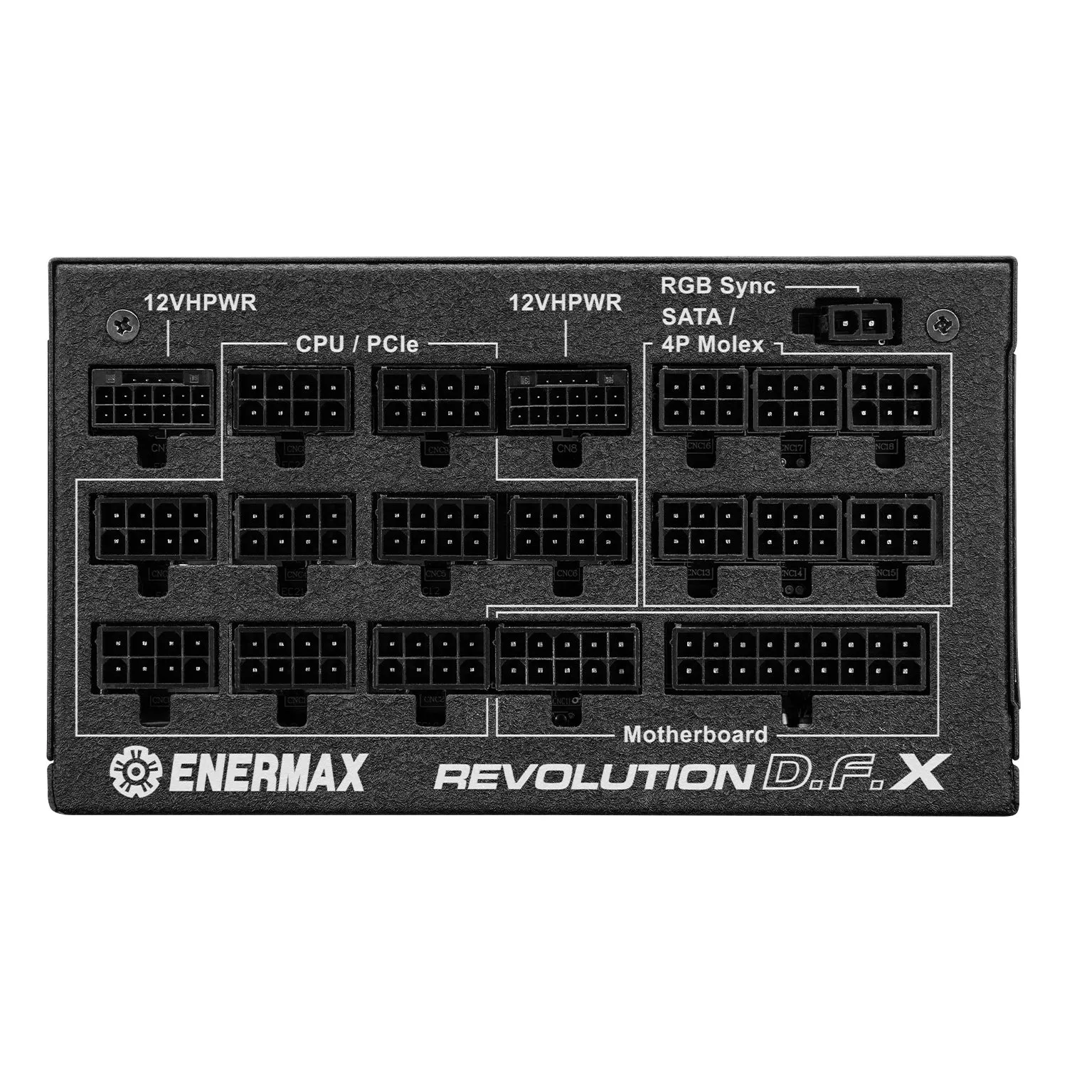 REVOLUTION D.F. X 1650W / 80 PLUS® Gold / ATX 3.0 Fully-Modular Power Supply