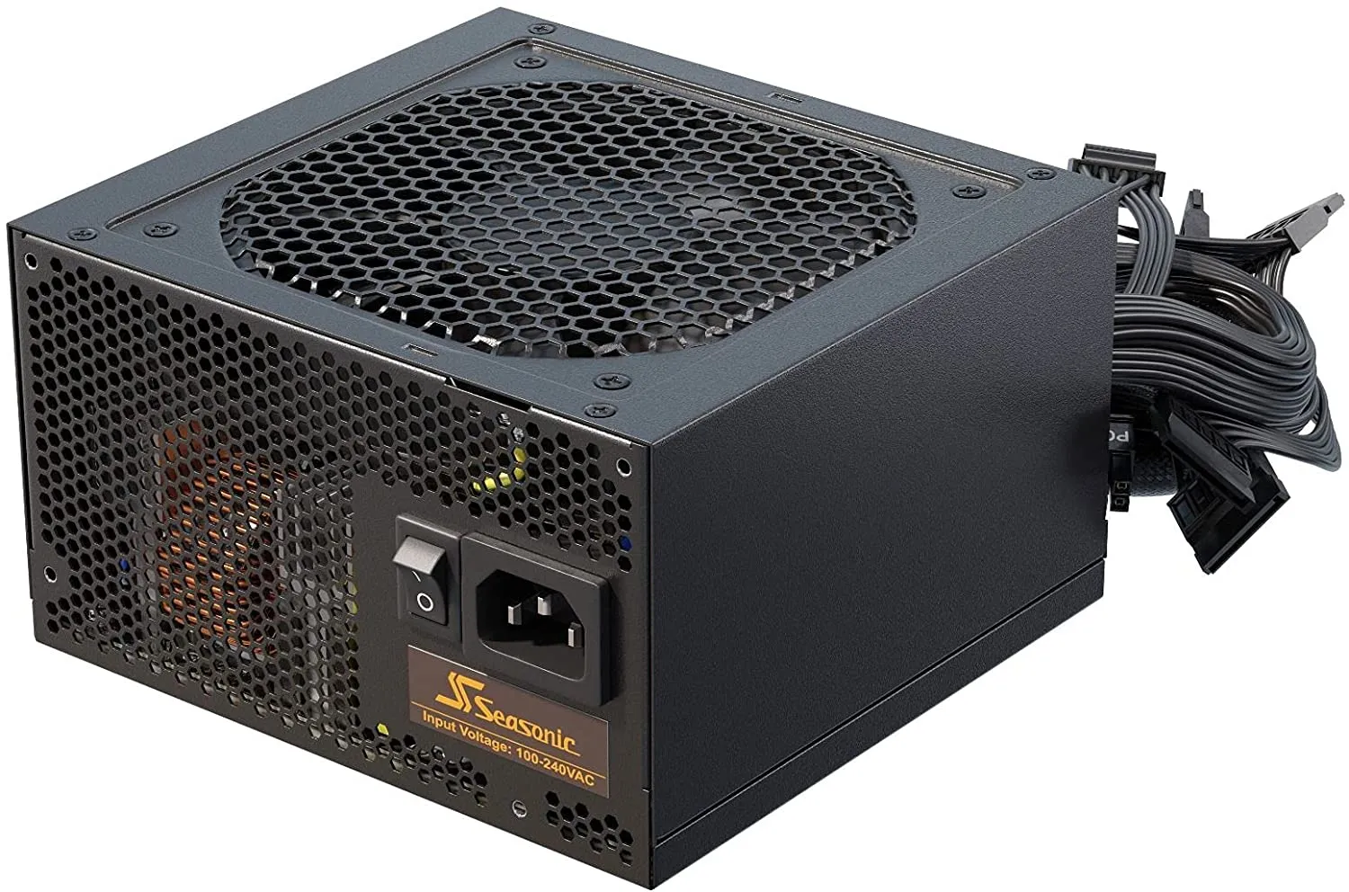 Seasonic B12 BC 850 W Non-Modular PSU, ATX 12 V, 80 PLUS Bronze Certified PC Power Supply with Fixed Cables