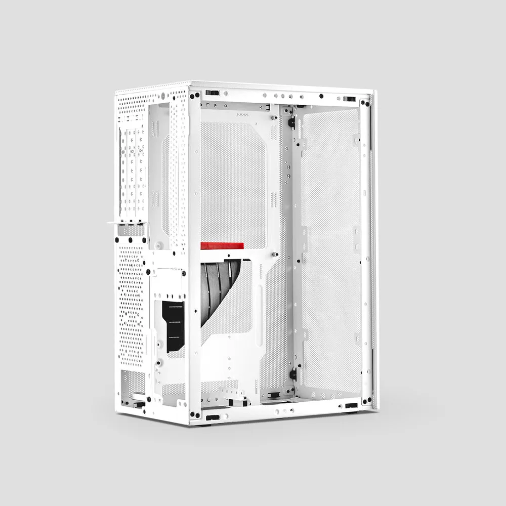 SSUPD Meshroom S V2 Snow White 白色 Mini-ITX Case with PCIE 4.0 Riser Cable SU-C-MSRS-PI4-WT